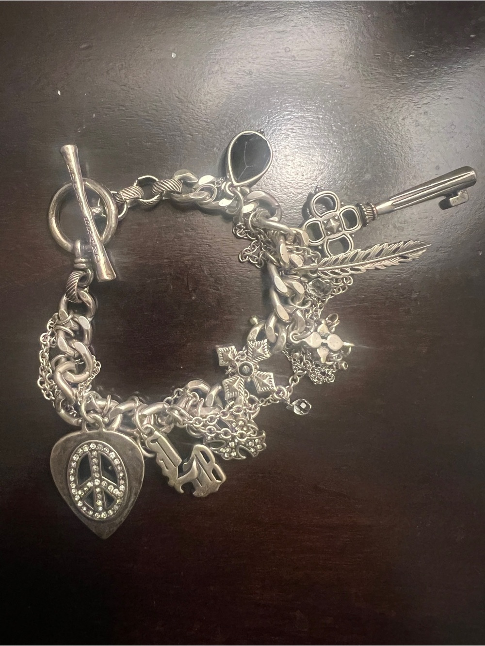 Vintage LUCKY BRAND "Rock & Roll" Bracelet
